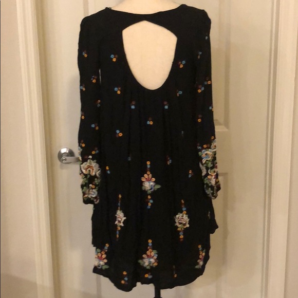 [Free People] Oxford Embroidered Mini Dress - Picture 8 of 8